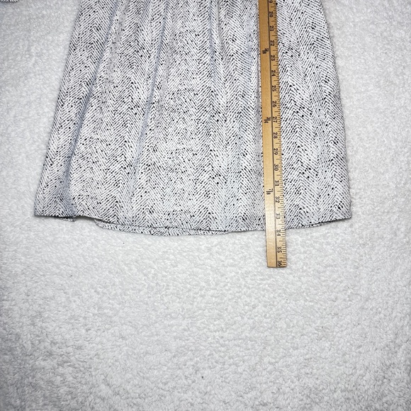 Forever 21 Mini Dress, 3/4 Sleeve, Cream Geometric Print Sz M - Picture 7 of 8